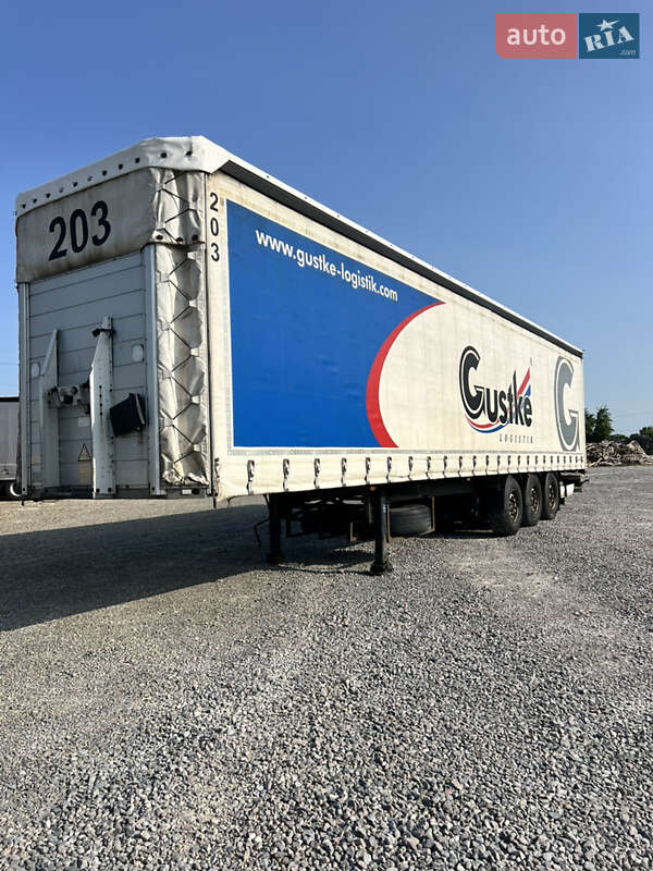 Тентованный борт (штора) - полуприцеп Schmitz Cargobull SO1 2007 в Львове