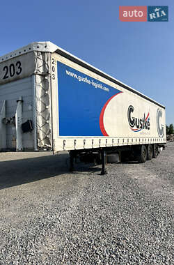 Тентований борт (штора) - напівпричіп Schmitz Cargobull SO1 2007 в 