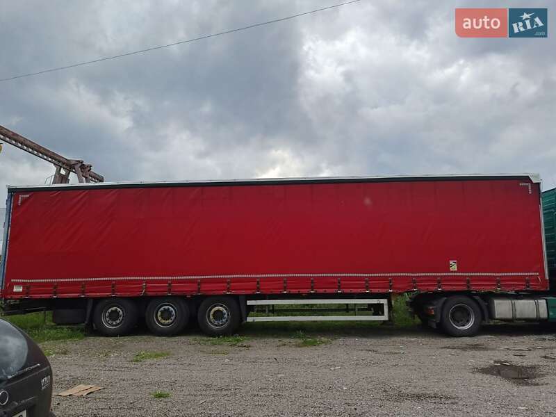 Тентований борт (штора) - напівпричіп Schmitz Cargobull SO1 2004 в 