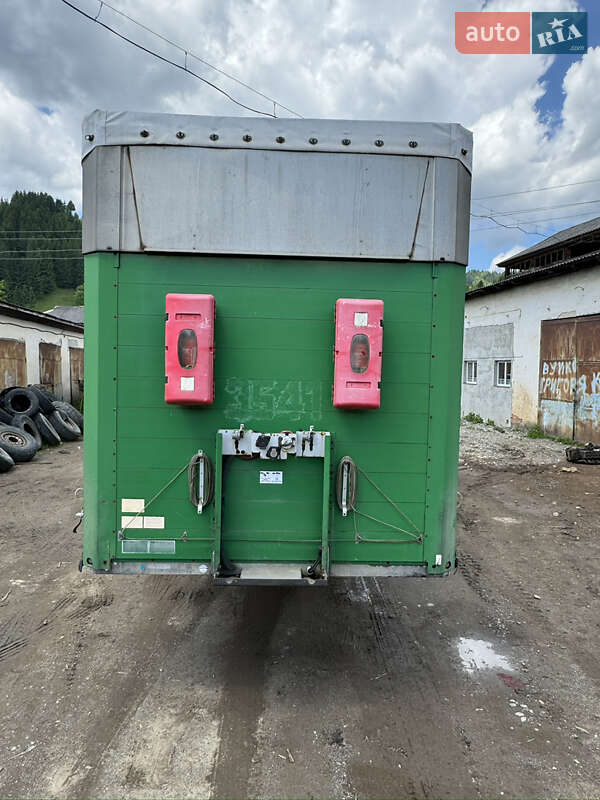 Тентований борт (штора) - напівпричіп Schmitz Cargobull SO1 2008 в Чернівцях