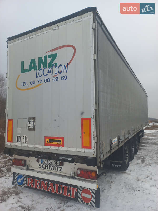 Тентованный борт (штора) - полуприцеп Schmitz Cargobull SO1 2008 в Рокитном фото 7 Тентованный борт (штора) - полуприцеп Schmitz Cargobull SO1 2008 в Рокитном