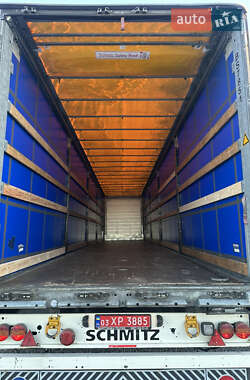 Тентований борт (штора) - напівпричіп Schmitz Cargobull SO1 2016 в Житомирі