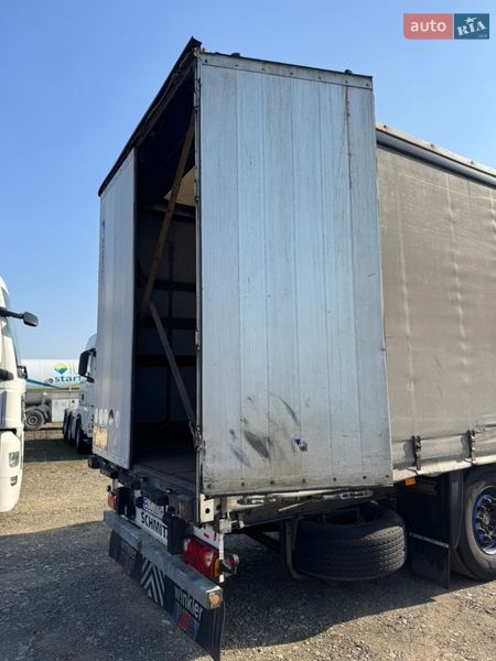Тентованный борт (штора) - полуприцеп Schmitz Cargobull SO1 2008 в Черновцах