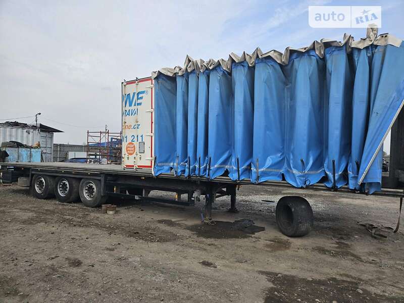 Тентованный борт (штора) - полуприцеп Schmitz Cargobull SPL 2012 в 
