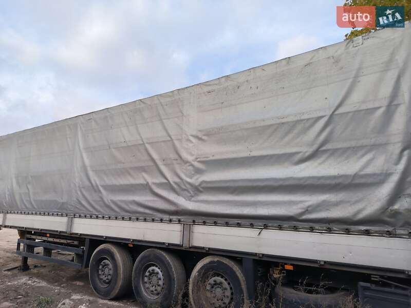 Тентований борт (штора) - напівпричіп Schmitz Cargobull SPR 24 2007 в Києві