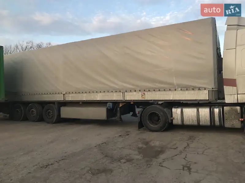 Тентованный борт (штора) - полуприцеп Schmitz Cargobull SPR 24 2008 в 