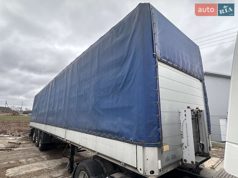 Тентований борт (штора) - напівпричіп Schmitz Cargobull SPR 24 2010 в Рожище