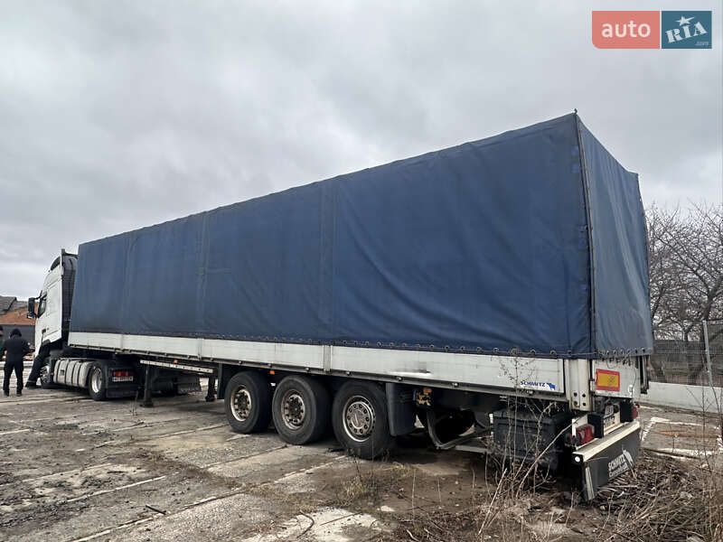 Тентований борт (штора) - напівпричіп Schmitz Cargobull SPR 24 2010 в Рожище