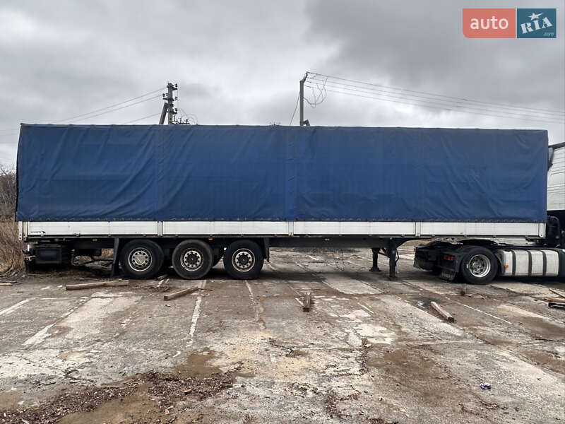 Тентований борт (штора) - напівпричіп Schmitz Cargobull SPR 24 2010 в Рожище
