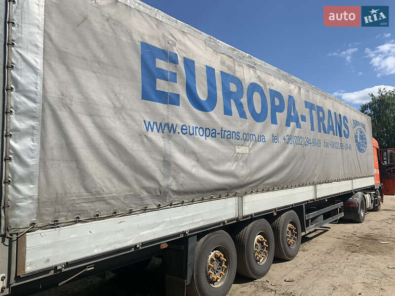 Тентованный борт (штора) - полуприцеп Schmitz Cargobull SPR 24 2008 в 