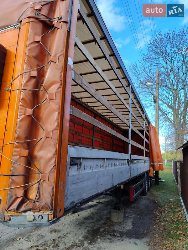 Тентованный борт (штора) - полуприцеп Schmitz Cargobull SPR 27 2006 в Каменке-Бугской