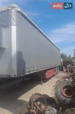 Тентованный борт (штора) - полуприцеп Schmitz S-01 2006 в 
