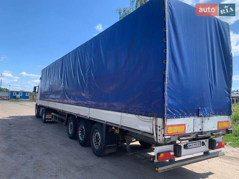 Тентованный борт (штора) - полуприцеп Schmitz S-01 2004 в Конотопе