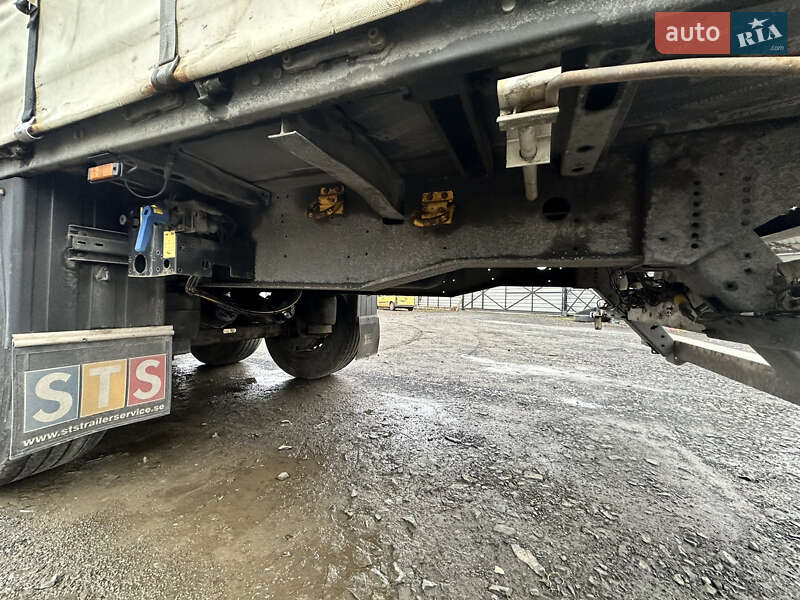 Тентований борт (штора) - напівпричіп Schmitz S-01 2010 в Ратному