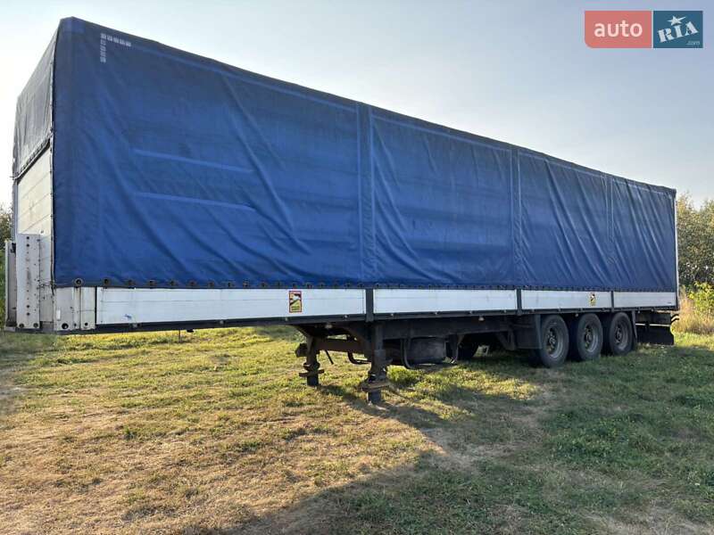 Тентований борт (штора) - напівпричіп Schmitz S-01 2001 в Переяславі