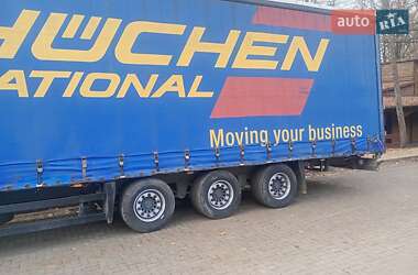 Тентований борт (штора) - напівпричіп Schmitz S-01 2004 в Шептицькому