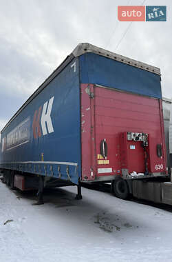 Тентований борт (штора) - напівпричіп Schmitz S-01 2008 в Києві