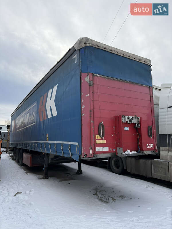 Тентованный борт (штора) - полуприцеп Schmitz S-01 2008 в Киеве