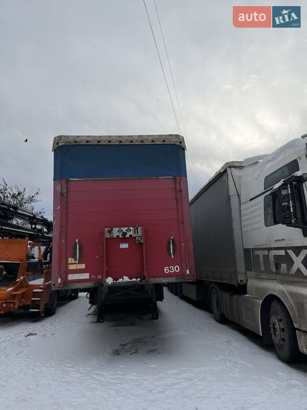 Тентованный борт (штора) - полуприцеп Schmitz S-01 2008 в Киеве