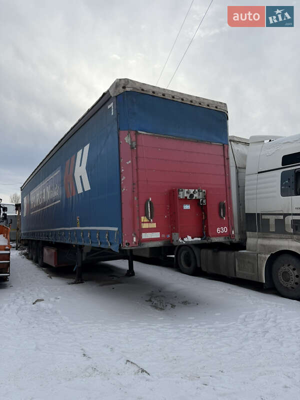 Тентованный борт (штора) - полуприцеп Schmitz S-01 2008 в Киеве