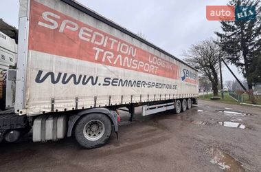 Тентований борт (штора) - напівпричіп Schmitz S-01 2006 в Львові