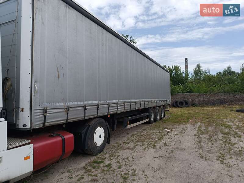 Тентований борт (штора) - напівпричіп Schmitz SCB 1999 в Обухові