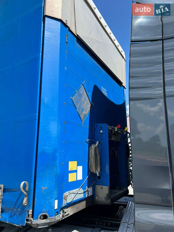 Тентований борт (штора) - напівпричіп Schmitz SCB 2013 в Чернівцях