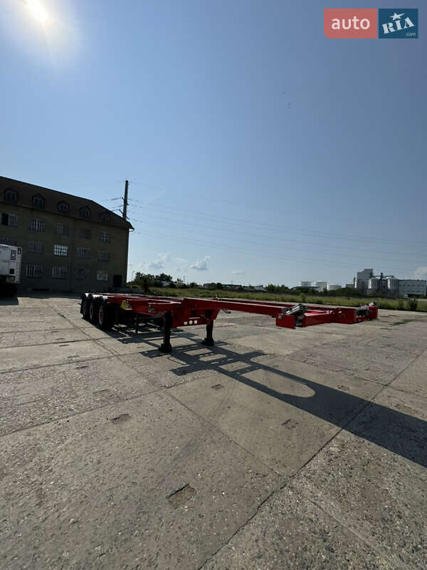 Контейнеровоз напівпричіп Schmitz SCF 24G 2008 в Білгороді-Дністровському