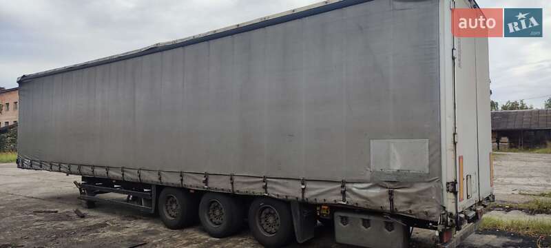 Тентований борт (штора) - напівпричіп Schmitz SCS 24 2004 в Рівному