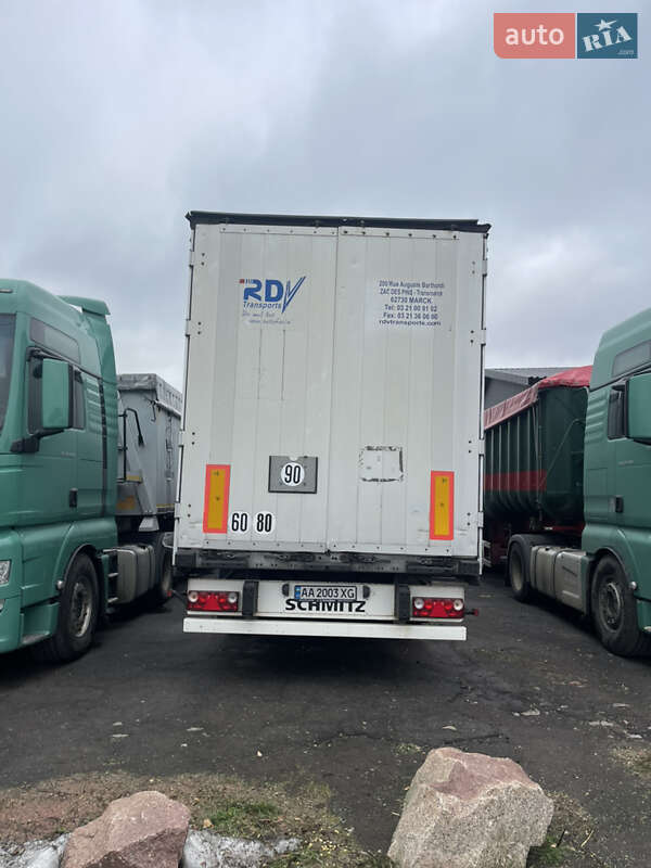 Тентований борт (штора) - напівпричіп Schmitz SCS 24 2010 в Києві фото 7 Тентований борт (штора) - напівпричіп Schmitz SCS 24 2010 в Києві