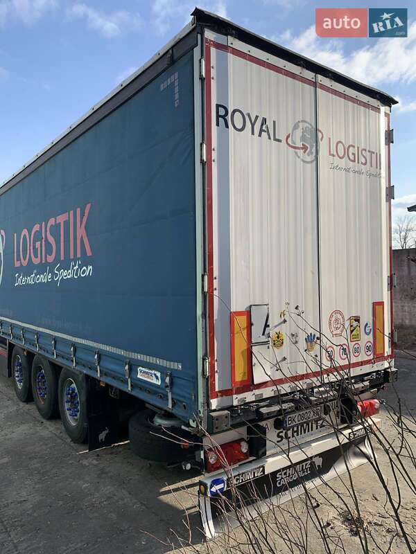 Бортовой полуприцеп Schmitz SCS 24 2013 в Березному