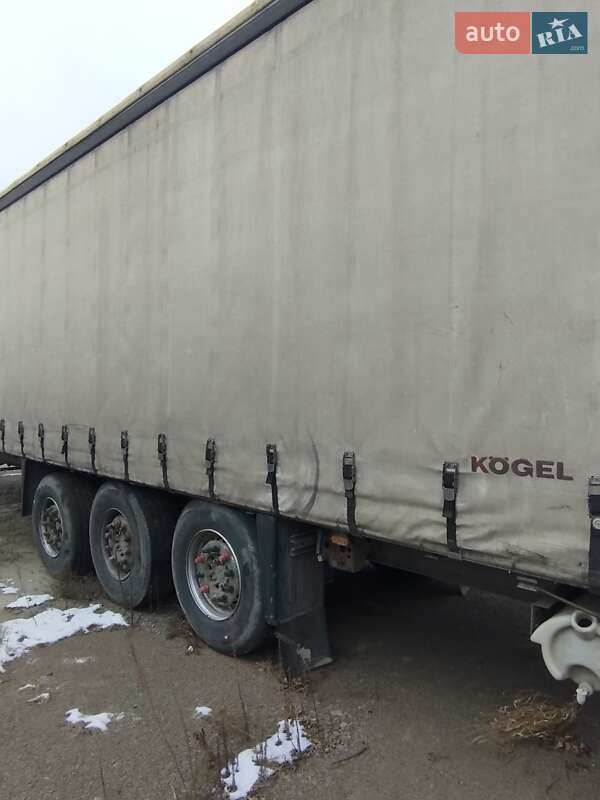 Тентований борт (штора) - напівпричіп Schmitz SCS 24 2008 в Броварах фото 3 Тентований борт (штора) - напівпричіп Schmitz SCS 24 2008 в Броварах