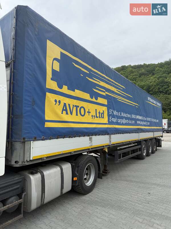 Бортовий напівпричіп Schmitz SCS 24 2012 в 