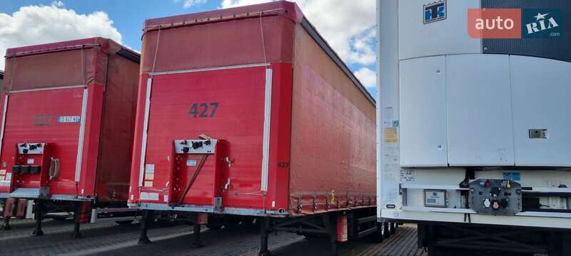 Тентований борт (штора) - напівпричіп Schmitz SCS 24 2012 в Вінниці