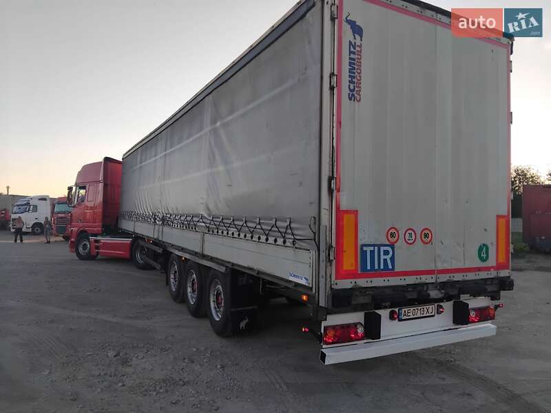 Тентований борт (штора) - прицеп Schmitz SCS 24 2007 в 