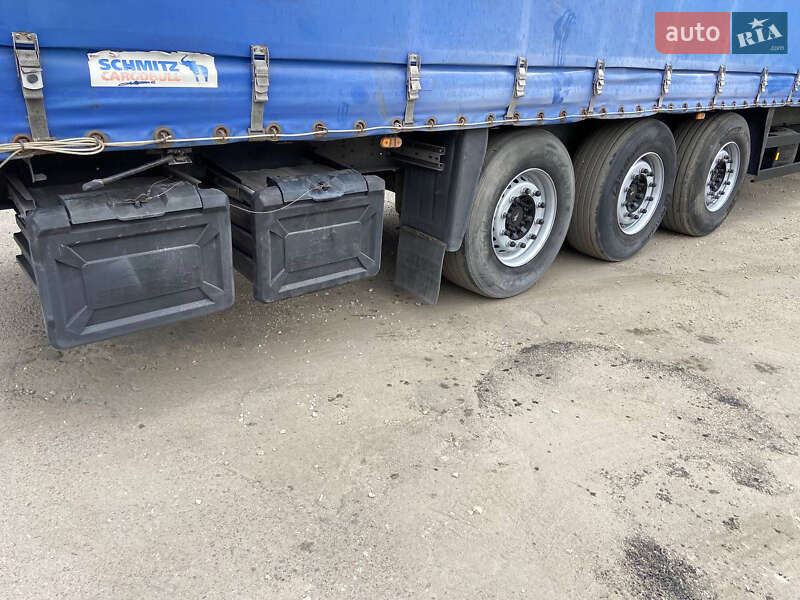 Тентований борт (штора) - напівпричіп Schmitz SCS 24 2007 в Києві