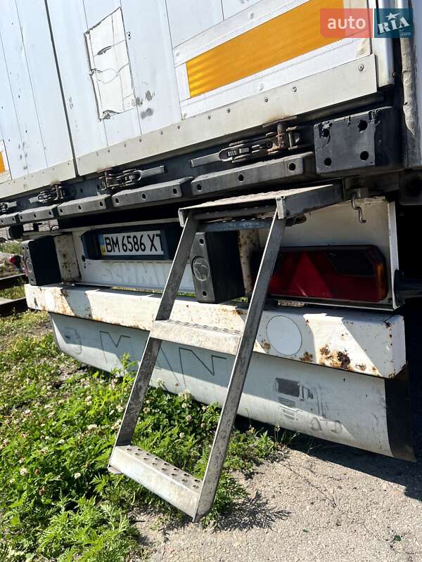 Тентований борт (штора) - напівпричіп Schmitz SCS 24 2002 в Ромнах