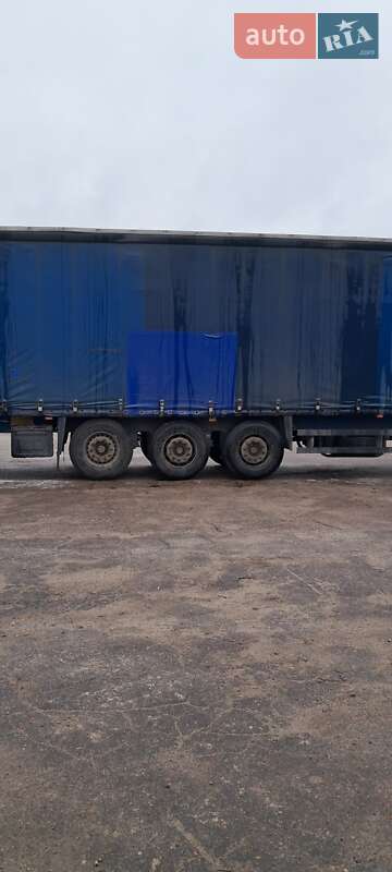 Тентованный борт (штора) - полуприцеп Schmitz SCS 24 2001 в Харькове