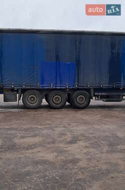 Тентований борт (штора) - напівпричіп Schmitz SCS 24 2001 в 