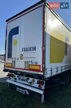 Тентований борт (штора) - напівпричіп Schmitz SCS 24L-1362EB 2016 в 