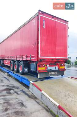 Тентованный борт (штора) - полуприцеп Schmitz SCS 24L-1362EB 2010 в 