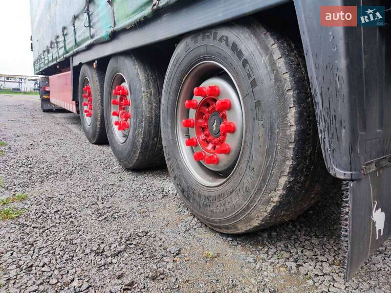 Тентований борт (штора) - напівпричіп Schmitz SCS 24L-1362EB 2010 в Умані