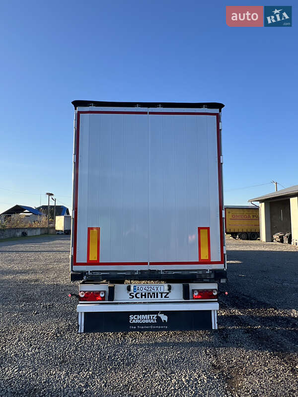 Тентованный борт (штора) - полуприцеп Schmitz SCS 24L-1362EB 2014 в Иршаве фото 4 Тентованный борт (штора) - полуприцеп Schmitz SCS 24L-1362EB 2014 в Иршаве