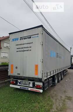 Тентований борт (штора) - напівпричіп Schmitz SCS L24 2008 в 