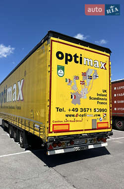 Тентованный борт (штора) - полуприцеп Schmitz SCS L24 2017 в Львове
