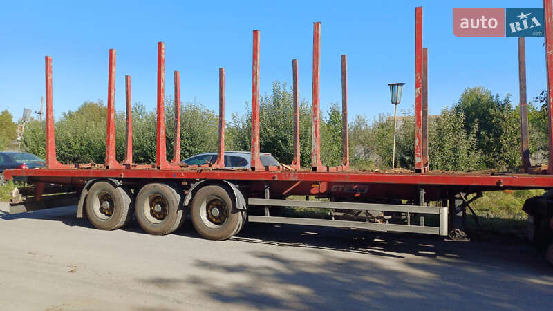 Лесовоз / Сортиментовоз - прицеп Schmitz SCS L24 2008 в Гнивани