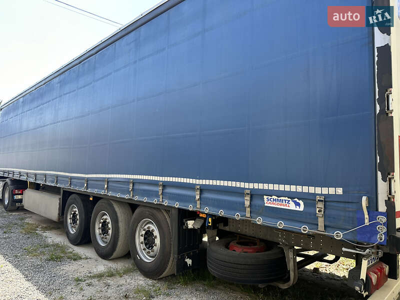 Тентований борт (штора) - напівпричіп Schmitz SKO 24 2017 в Львові