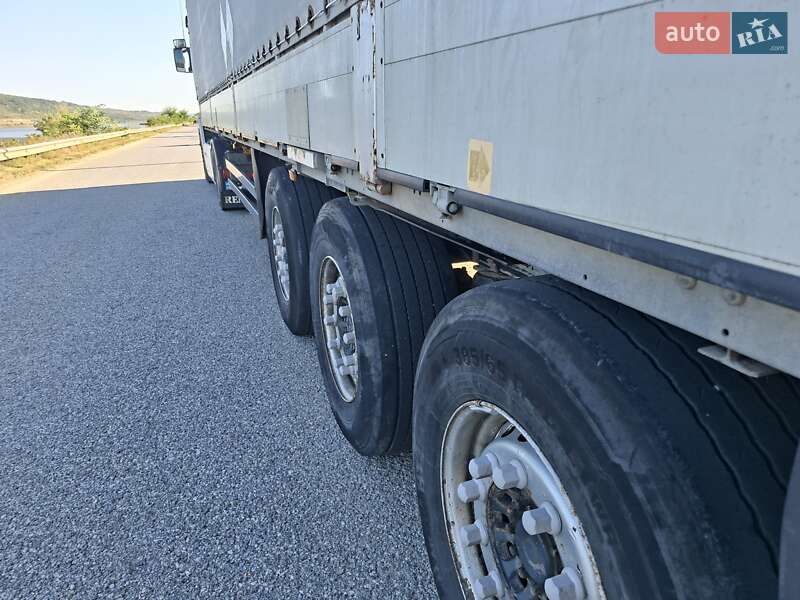 Тентований борт (штора) - напівпричіп Schmitz SKO 24 2008 в Сокирянах