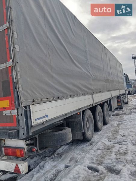 Тентований борт (штора) - напівпричіп Schmitz SPR 24 1998 в Ніжині