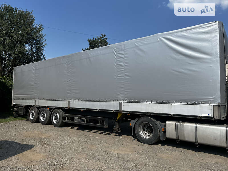 Бортовий напівпричіп Schmitz SPR 24L 2007 в Хусті